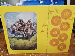 Final Fantasy Chocobo Bundle Click Wheel, Opened Foil Deck Box, Tokens & Poster - Image 5