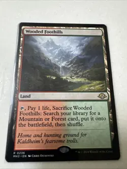 Wooded Foothills #236 (NM) Modern Horizons 3 MH3 Magic MTG pack fresh - Image 1