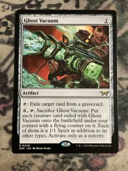 MTG Ghost Vacuum Duskmourn: House of Horror 0248 Regular Rare Magic - Image 1