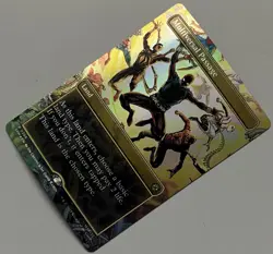 MTG Marvel’s Spider-Man Multiversal Passage Land RARE FOIL #0206 - Image 3