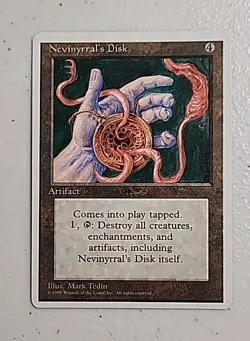 Nevinyrral's Disk MTG Core Set 4th Edition Regular - Image 1