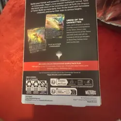 Magic The Gathering: - Tarkir Dragonstorm Temur Roar Commander New Sealed BONUS - Image 3