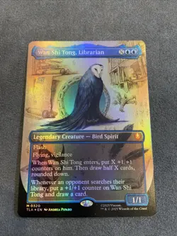 Wan Shi Tong, Librarian (Borderlees) *Foil* #0320 MTG:Avatar: The Last Airbender - Image 1