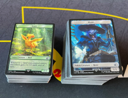 Magic the Gathering Final Fantasy Lot of 225+ Tokens Non-Foil Some Double Sided - Image 1