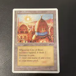 MTG: City of Brass (Chronicles) NM / LP - Vintage Magic the Gathering 1995 - Image 1