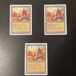 MTG: City of Brass (Chronicles) NM / LP - Vintage Magic the Gathering 1995 - Image 2