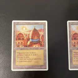 MTG: City of Brass (Chronicles) NM / LP - Vintage Magic the Gathering 1995 - Image 3