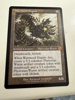 Magic The Gathering: Wurmcoil Engine. Regular. NM - Image 2