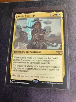 MTG Annie Joins Up - Outlaws of Thunder Junction # 191 - NM Pack Fresh - Image 4