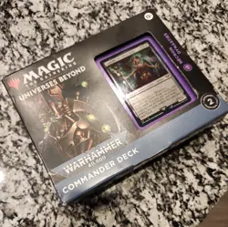Magic the Gathering MTG Warhammer 40K Commander NECRON DYNASTIES New - Image 1