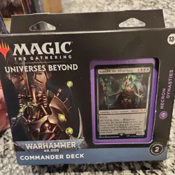 Magic the Gathering MTG Warhammer 40K Commander NECRON DYNASTIES New - Image 2