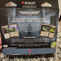Magic the Gathering MTG Warhammer 40K Commander NECRON DYNASTIES New - Image 3
