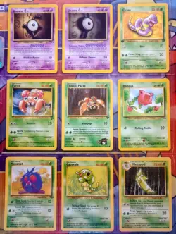 Pokemon TCG: WOTC Binder Lot Common Uncommon Vintage 20 1st Edition - 110 Cards - Image 5