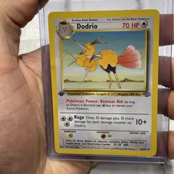 Pokemon TCG Dodrio Jungle 34/64 Regular 1st Edition Uncommon Vintage LP Card Vtg - Image 1