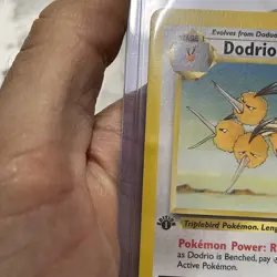 Pokemon TCG Dodrio Jungle 34/64 Regular 1st Edition Uncommon Vintage LP Card Vtg - Image 3