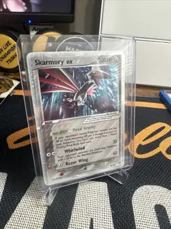 Pokemon EX Power Keepers Holo Skarmory ex 98/108 Moderately Played MP - Image 1