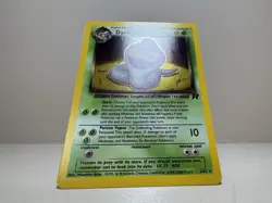 Pokemon Dark Arbok TCG 2/82 Holo Unlimited Team Rocket NM w/ SWIRL - Image 4