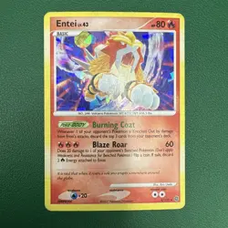 Pokemon TCG - Entei lv.43 4/132 Holo - Secret Wonders - MP - Image 1