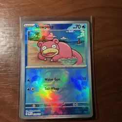 Pokemon TCG Slowpoke Master Ball Pattern 018/131 Sv: Prismatic Evolutions - Image 1