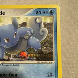 Wartortle - 50/112 - Pokemon Ex FireRed LeafGreen Prerelease stamp Rare NM - Image 2