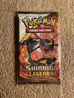 Pokemon TCG - Sun & Moon Shining Legends Booster Pack Sealed - Rayquaza Artwork - Image 1