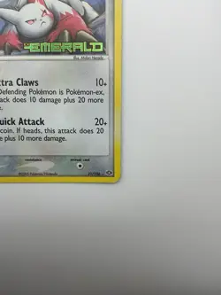 ZANGOOSE 2005 POKEMON EX EMERALD RARE STAMPED HOLO 21/106 - Image 3