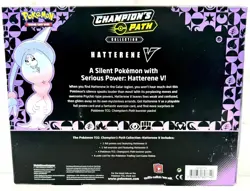 Pokemon Champions Path Hatterene V Collection Box Factory Sealed - Image 2