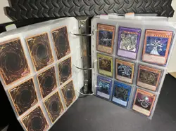 LARGE Yugioh Binder Collection Foils, Rares, Commons NM-HP 6.14lbs 1000+ Cards - Image 1