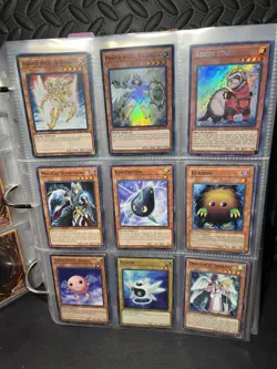 LARGE Yugioh Binder Collection Foils, Rares, Commons NM-HP 6.14lbs 1000+ Cards - Image 5