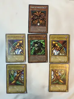 Yugioh Exodia Lot Of 6 Cards Exodia Necross Unlimited Limited MC1 DB1 DR1 LP-HP - Image 1