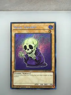 Skull Servant BLMM-EN002 Secret Rare Yu-Gi-Oh NM 1st Edition - Image 1