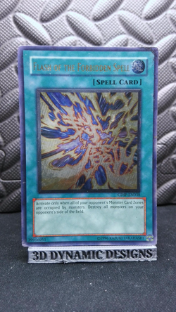 | Yugioh Flash of the Forbidden Spell CDIP-EN038 Ultimate Rare LP 🔥 | - Image 1