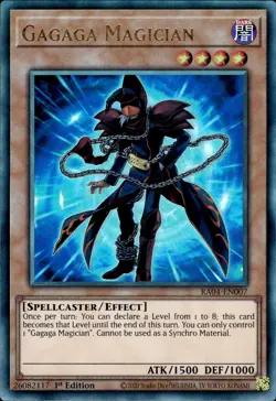 Gagaga Magician - Ultimate Rare 1st Edition RA04-EN007 - NM - YuGiOh - Image 1