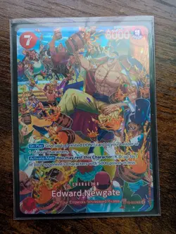 OP10 Edward Newgate SP Alt Art ST15-002 Royal Blood English SR - Image 1