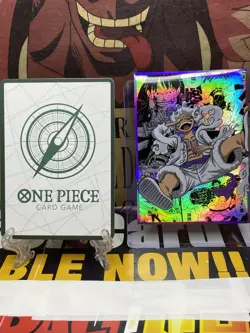 Portgas D. Ace Gold Holo Frame Don Card!! One Piece✨Mint Full Art Foil✨ - Image 3