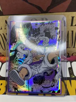 Portgas D. Ace Gold Holo Frame Don Card!! One Piece✨Mint Full Art Foil✨ - Image 5