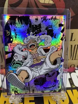 Eustass Kid Gold Don Card!!✨Gold Frame One Piece✨Mint Full Art Foil - Image 2