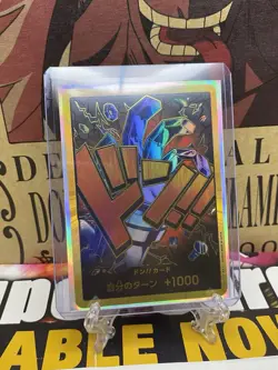 Eustass Kid Gold Don Card!!✨Gold Frame One Piece✨Mint Full Art Foil - Image 4