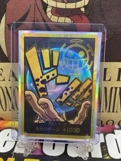 Trafalger D. Water Law Gold Don Card!!✨Gold Frame One Piece✨Mint Foil - Image 3