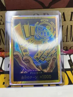 Trafalger D. Water Law Gold Don Card!!✨Gold Frame One Piece✨Mint Foil - Image 5