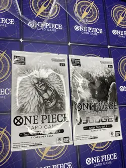 One Piece Tournament Pack 4 & Judge Stamped Pack Vol 5✨Sealed Bandai English✨ - Image 3