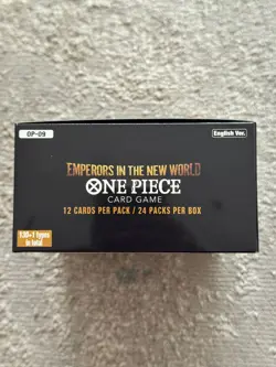 One Piece OP-09 Emperors in the New World Booster Box | UNSEALED | DAMAGED BOX - Image 4