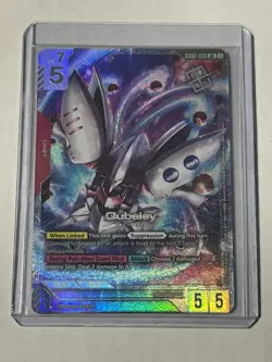 ENGLISH Qubeley Newtype Challenge Prize Card Gundam TCG 1st Place Winner Promo - Image 1