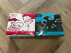 Sealed Pokemon Center Black Bolt White Flare Elite Trainer Box ETB English TCG - Image 1