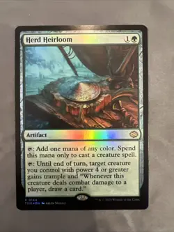 Herd Heirloom Tarkir: Dragonstorm Foil MTG card NM Fresh Pull - Image 1