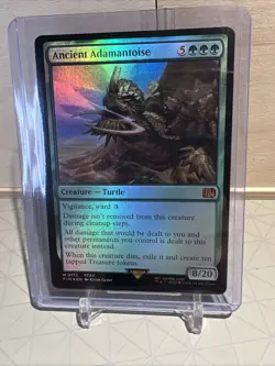 New 2025 MTG Ancient Adamantoise Final Fantasy Mythic Rare (M) Card #172 - Image 1