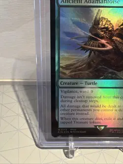 New 2025 MTG Ancient Adamantoise Final Fantasy Mythic Rare (M) Card #172 - Image 3