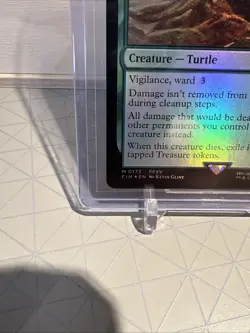 New 2025 MTG Ancient Adamantoise Final Fantasy Mythic Rare (M) Card #172 - Image 4