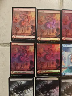 MTG - Outlaws of Thunder Junction - Full art land lot - 30 cards - Image 2