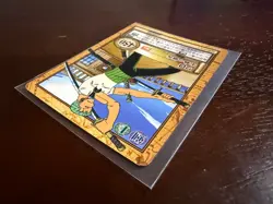 Roronoa Zoro One Piece Japanese vintage Card Bandai Carddass Hyper Battle - Image 5